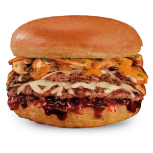 Beer Mushroom Burger