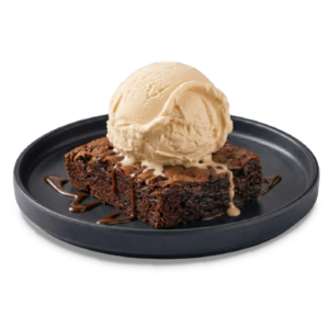Brownie con Helado
