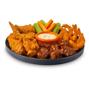 <b><font style="color:#CE3C17;">Hooters</font></b> Triple Buffalo Sampler
